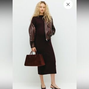 H&M mama maternity ribbed sweater dress